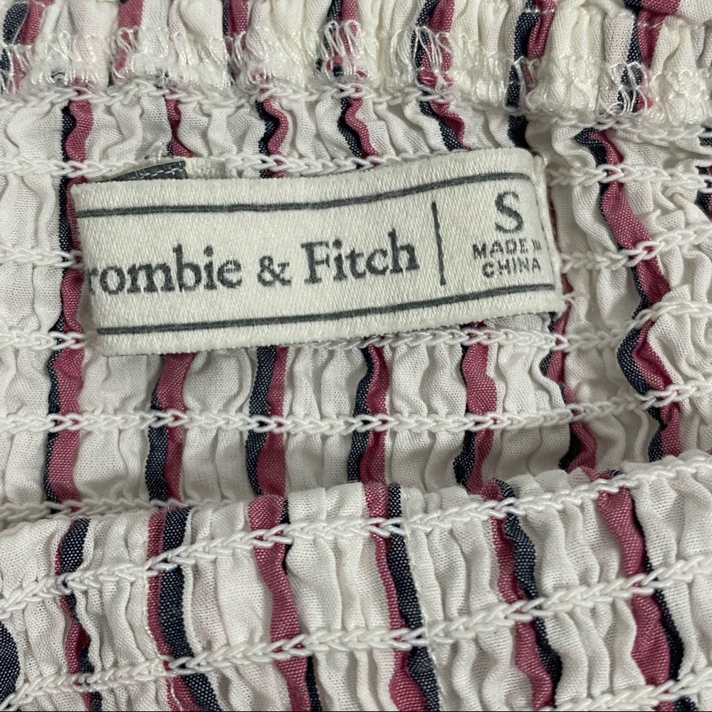 ABERCROMBIE & FITCH Striped Button Top - Picture 5 of 5